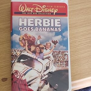Walt Disney Herbie Goes Bananas VHS